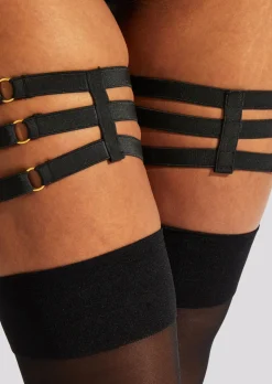 Adjustable Leg Harness - Black