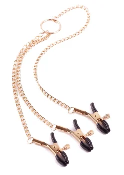 Adjustable Nipple & Clit Clamp Chain