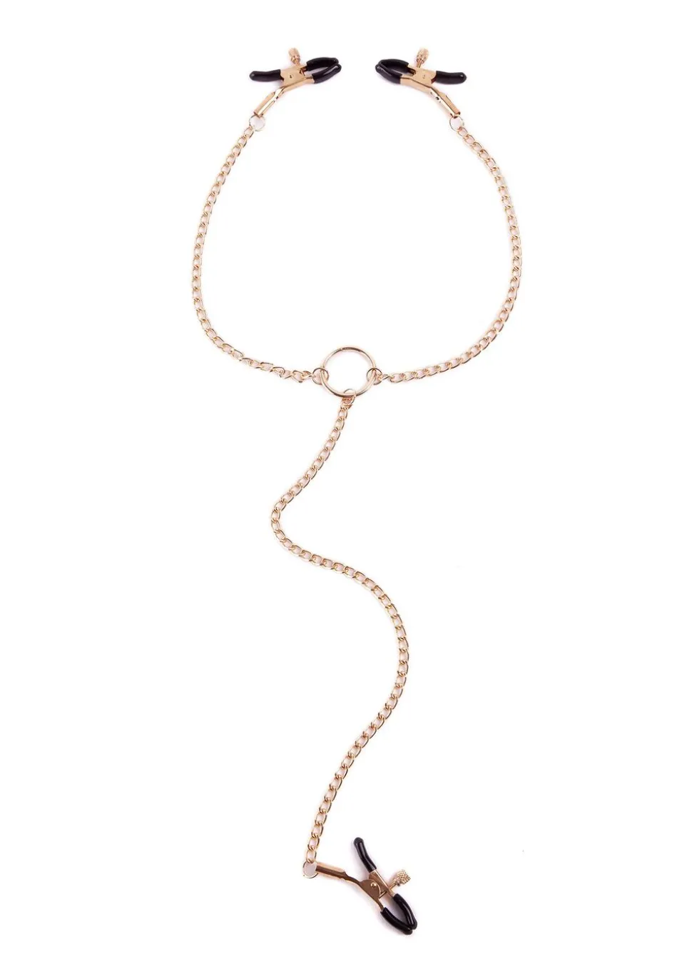 Adjustable Nipple & Clit Clamp Chain