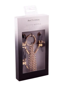 Adjustable Nipple & Clit Clamp Chain