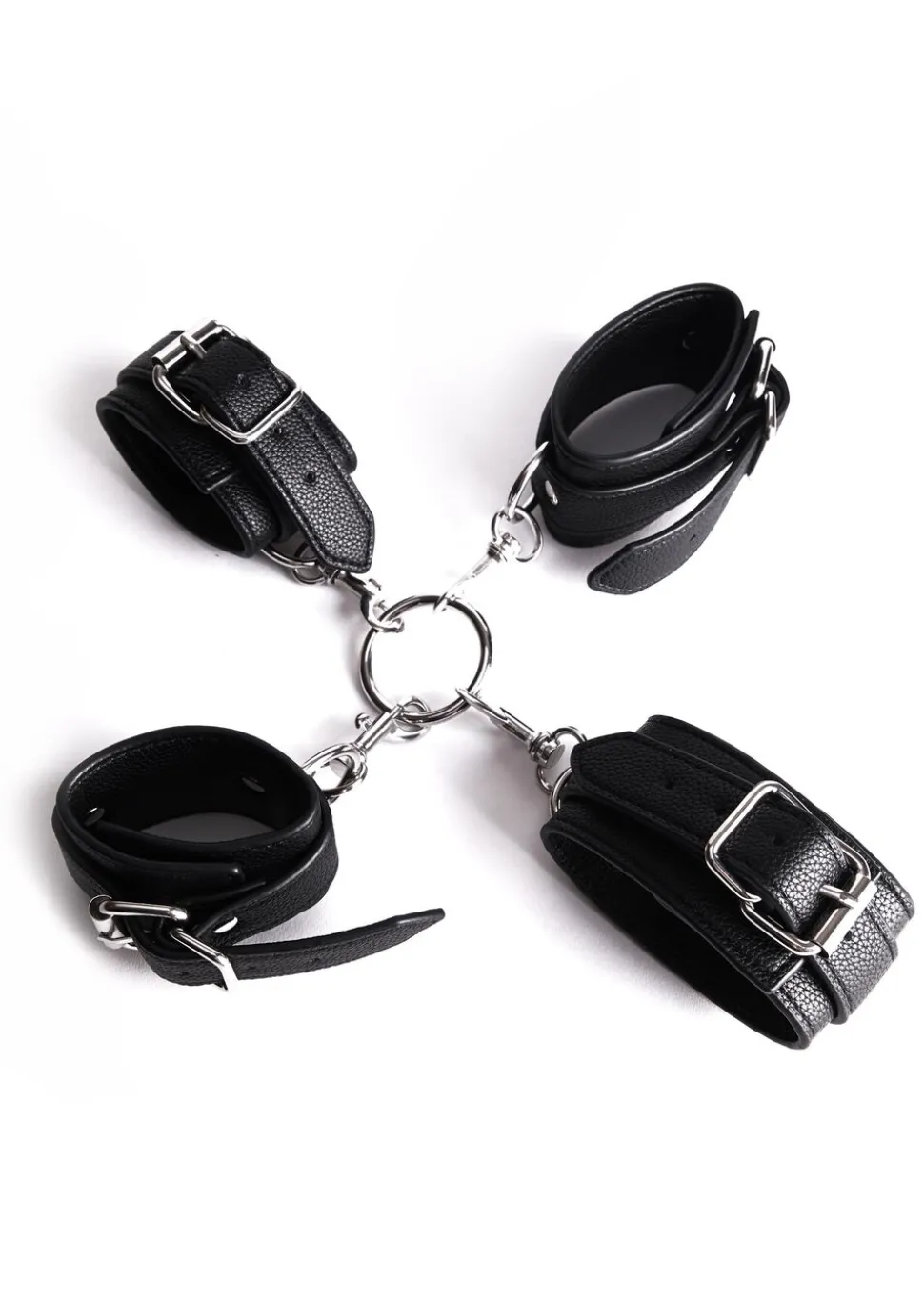 Adjustable PU Hogtie Bondage Restraints