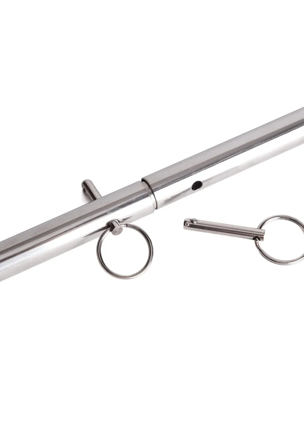 Adjustable Spreader Bar with Faux Leather Cuffs