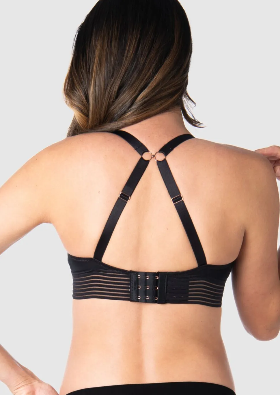 Ambition T-Shirt Nursing Bra - Black