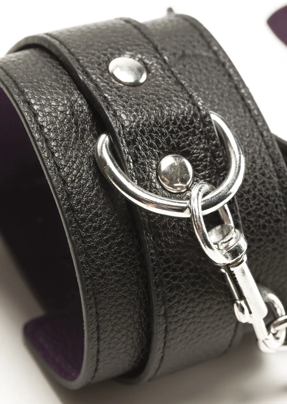 Beginners Faux Leather Buckle Handcuffs