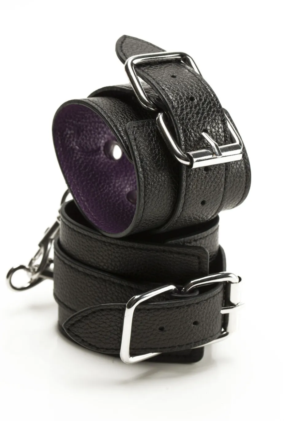 Beginners Faux Leather Buckle Handcuffs