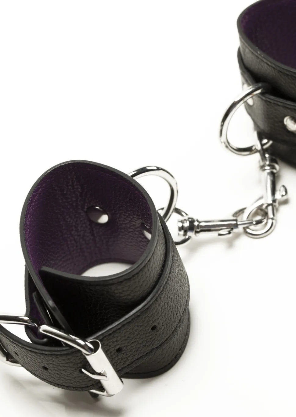 Beginners Faux Leather Buckle Handcuffs