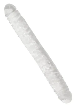 Be Proud 12 Inch Ribbed Double Ended Dildo