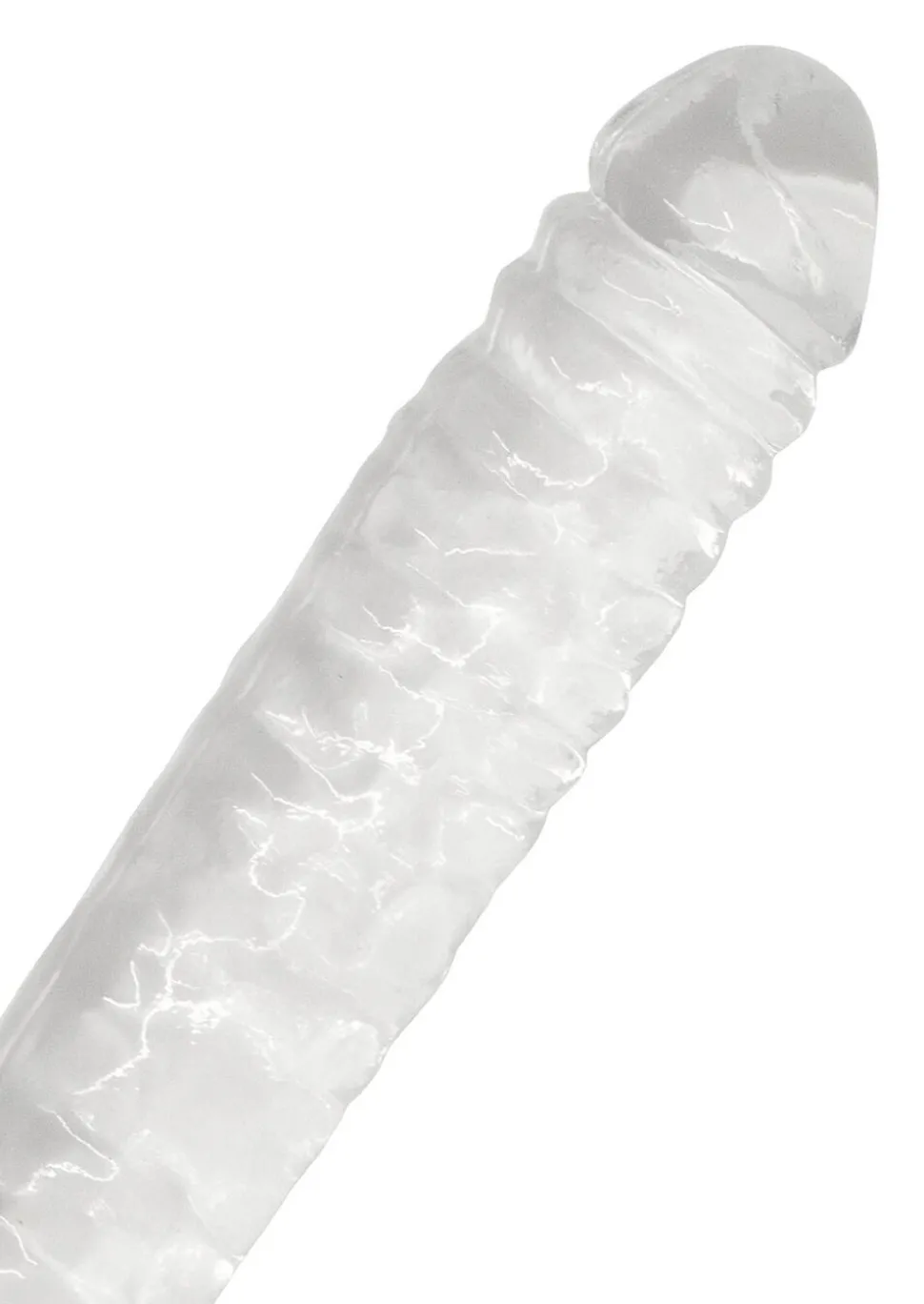 Be Proud 12 Inch Ribbed Double Ended Dildo