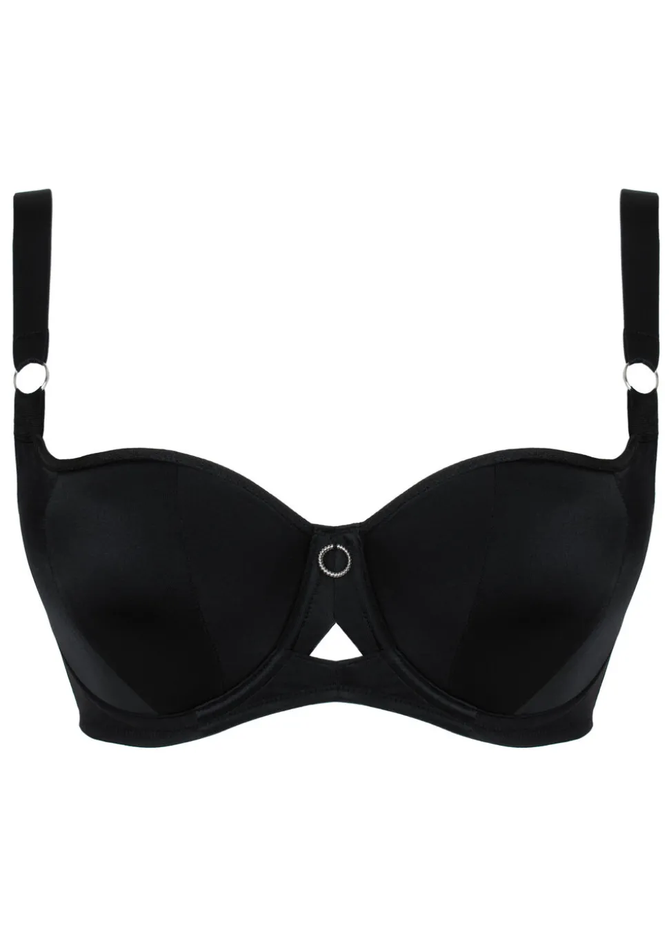 Boost Me Up Padded Balcony Bra - Black
