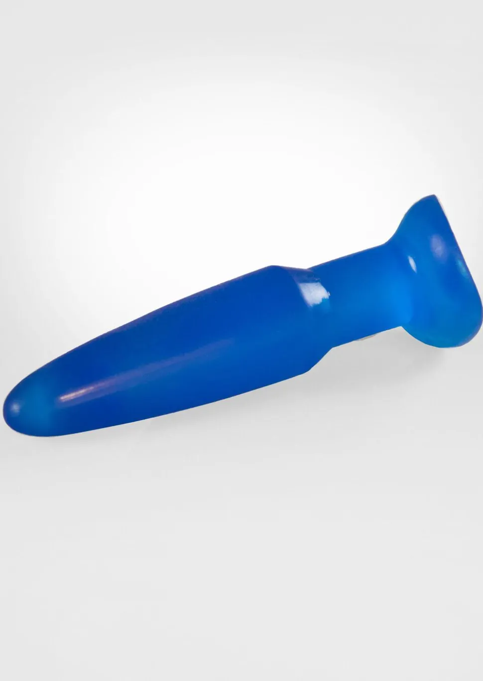 Booty Blue Beginners Butt Plug with Suction Cup Base
