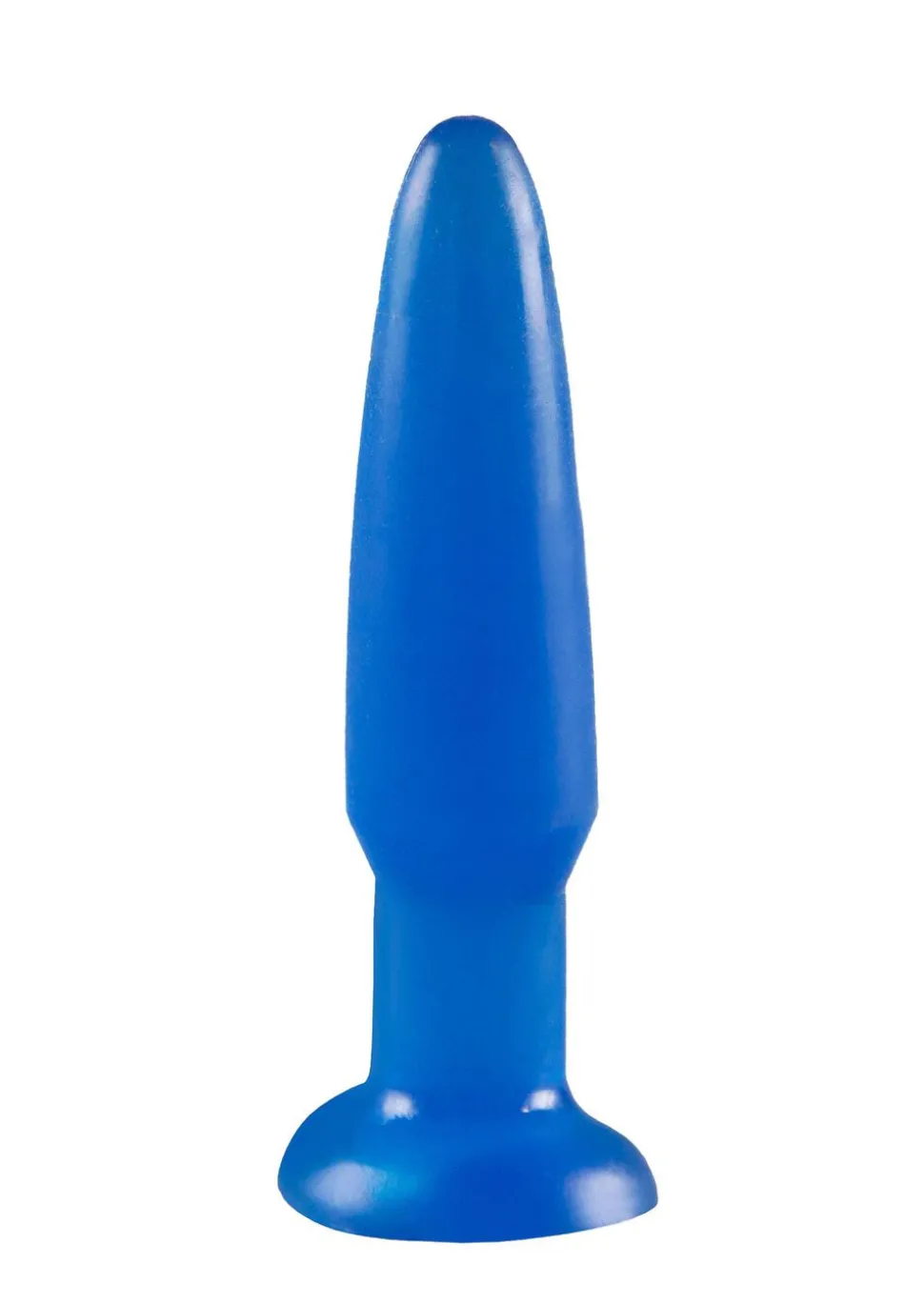 Booty Blue Beginners Butt Plug with Suction Cup Base