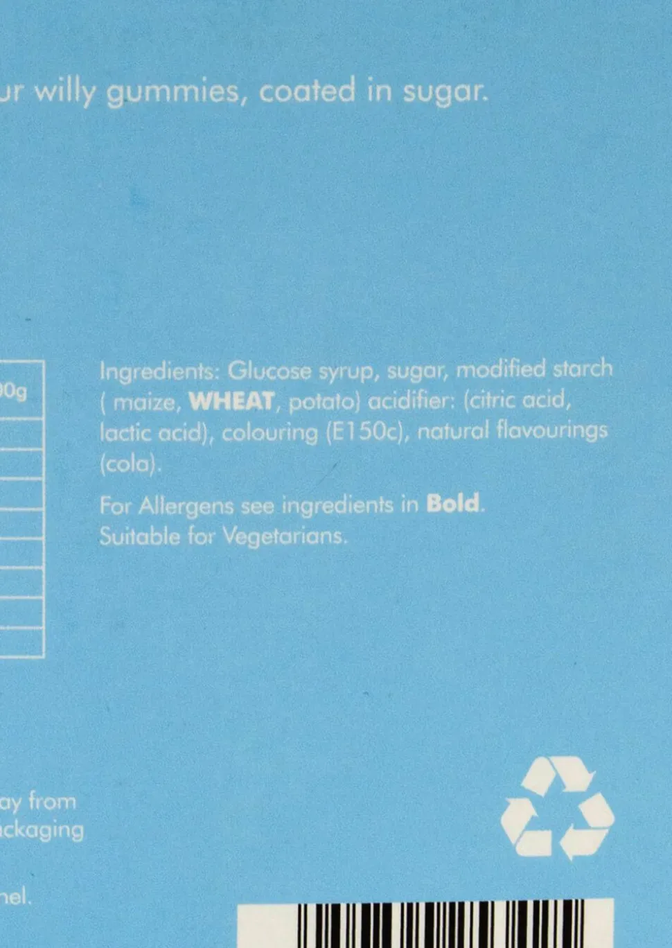 Cola Cocks Rude Edible Sweets