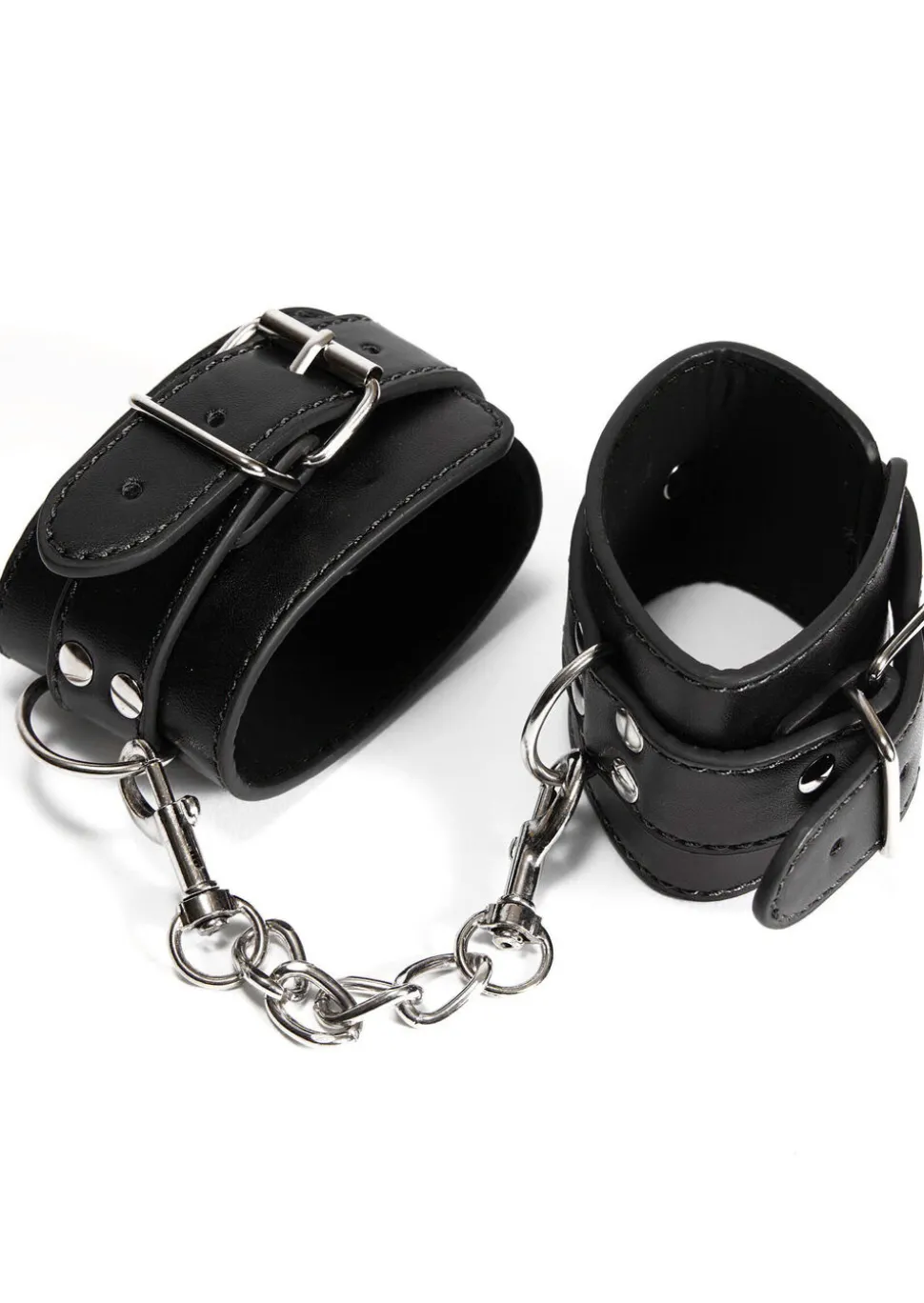 Couples Exploration Faux Leather 4 Piece Bondage Set