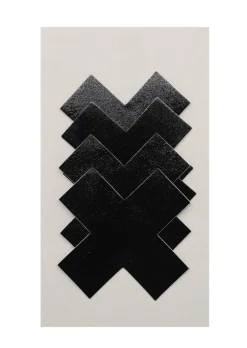 Cross Nipple Covers - Pack of 2