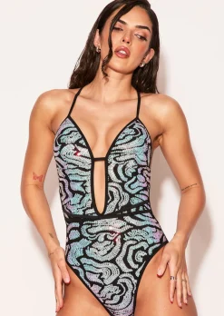 Dark Water Retreat Swimsuit - Multi
