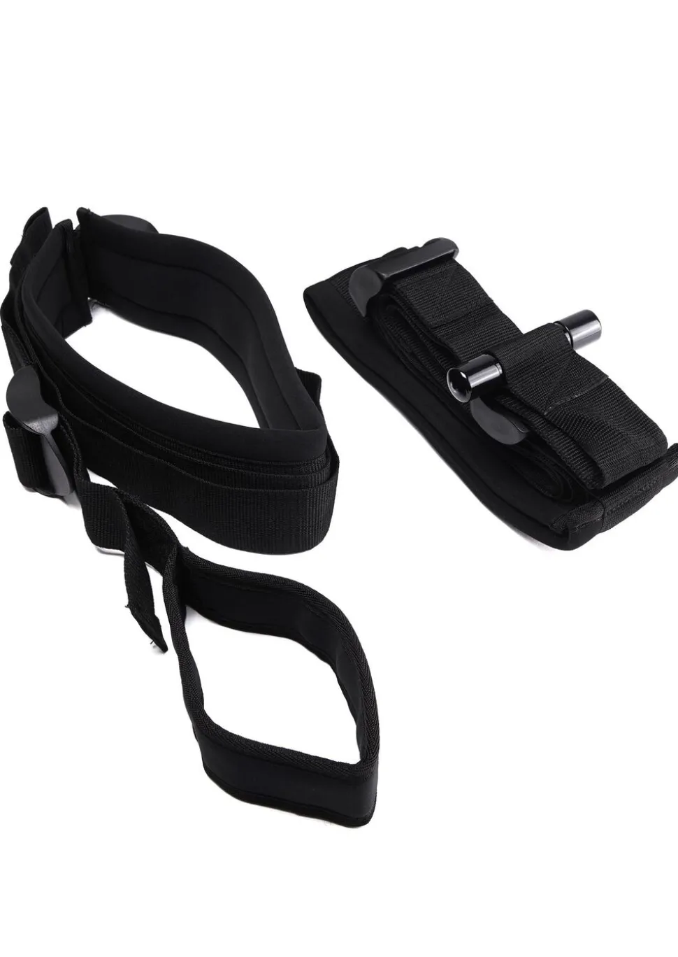 Door Jam Swing Thigh & Wrist Restraint Bondage 2 Piece Set