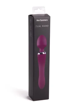 Double Ended Dual Vibrating Wand Massager