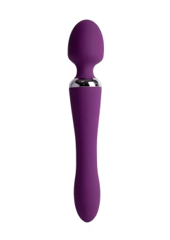 Double Ended Dual Vibrating Wand Massager