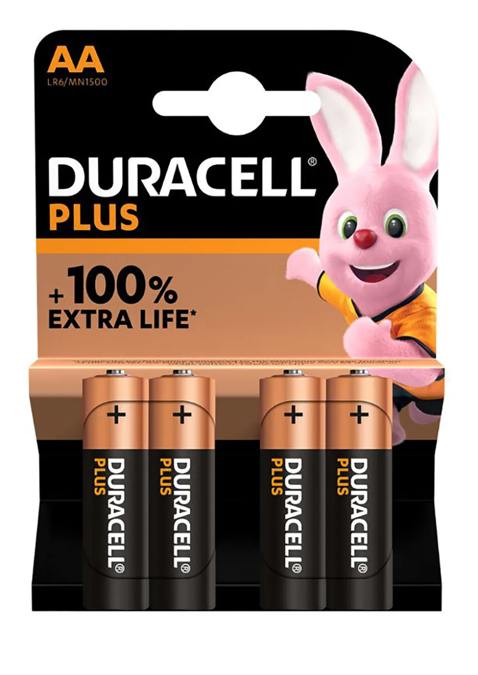 Duracell Plus AA x 4