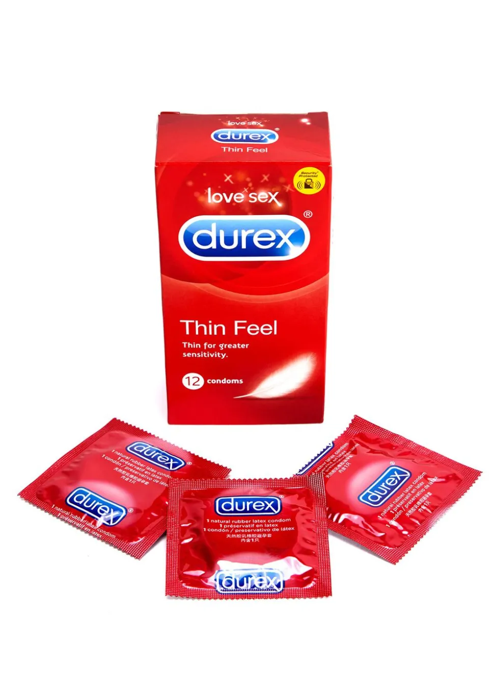 Durex Thin Feel Condoms 12 Pack
