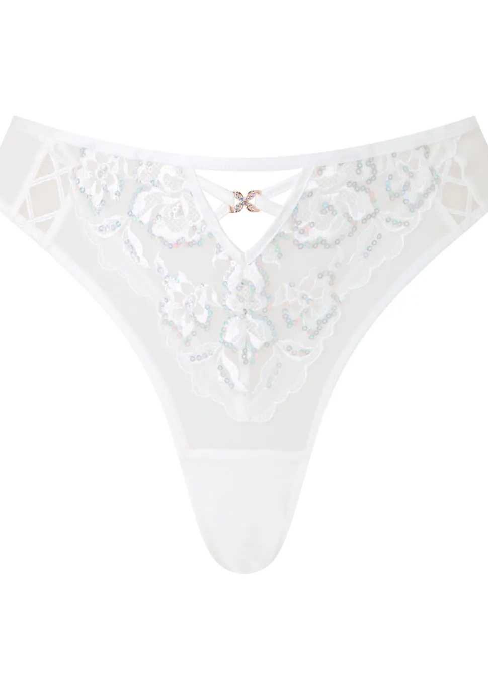 Endless Attraction Brazilian Knickers - Ivory