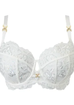 Endless Attraction Non Padded Fuller Bust Balcony Bra - Ivory