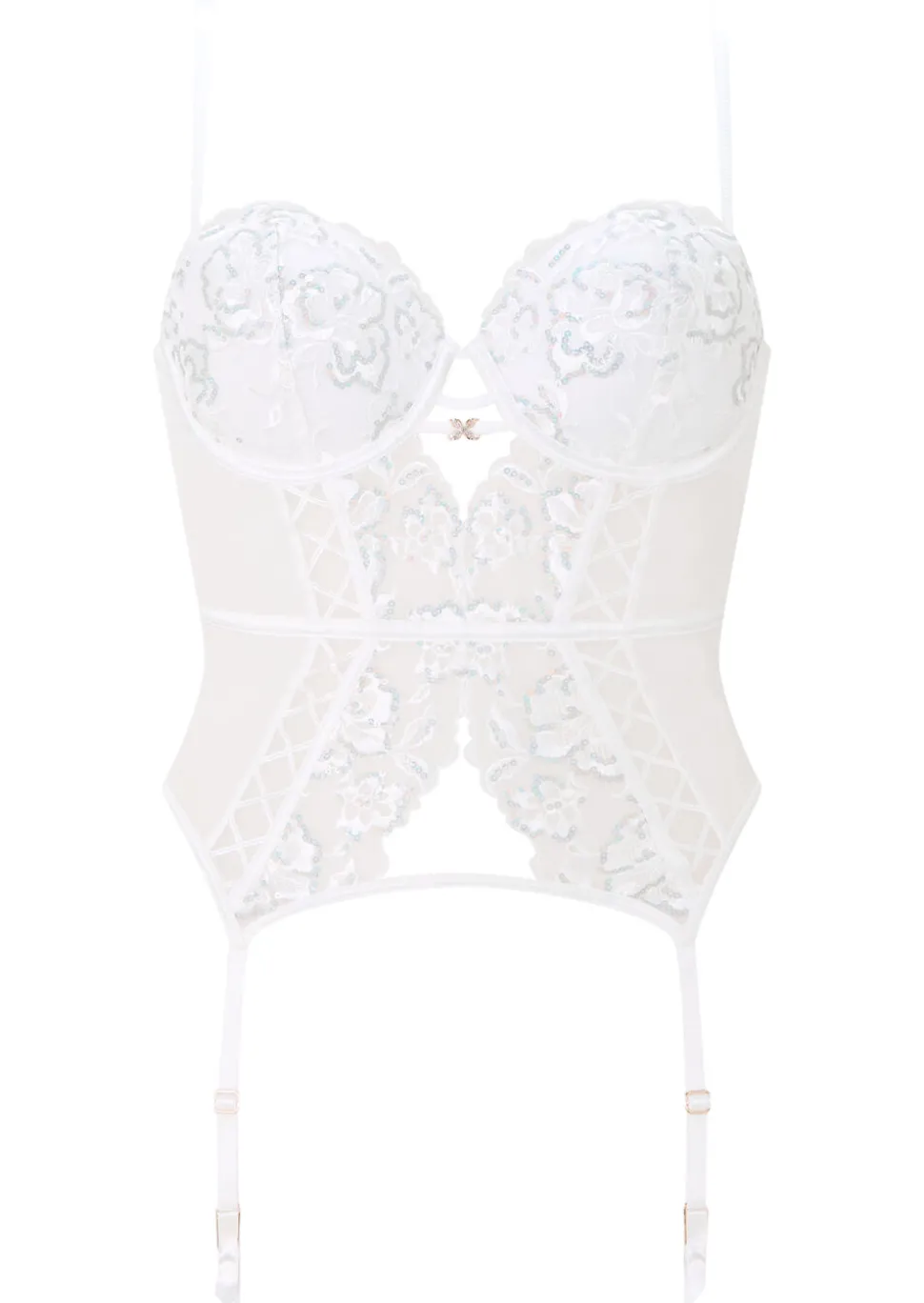 Endless Attraction Padded Basque - Ivory