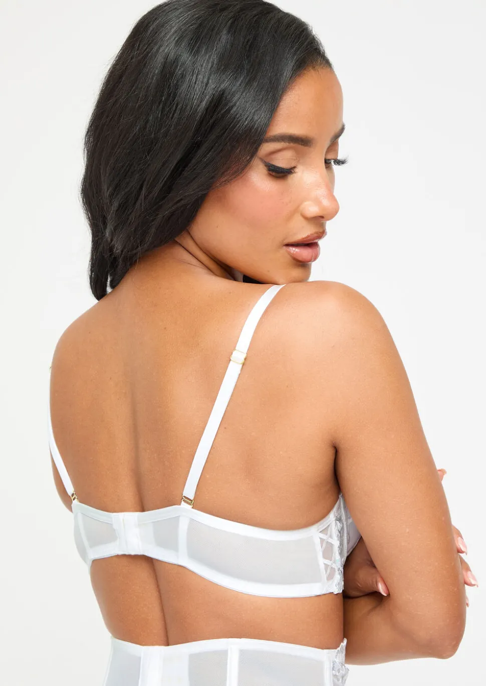 Endless Attraction Padded Plunge Bra - Ivory