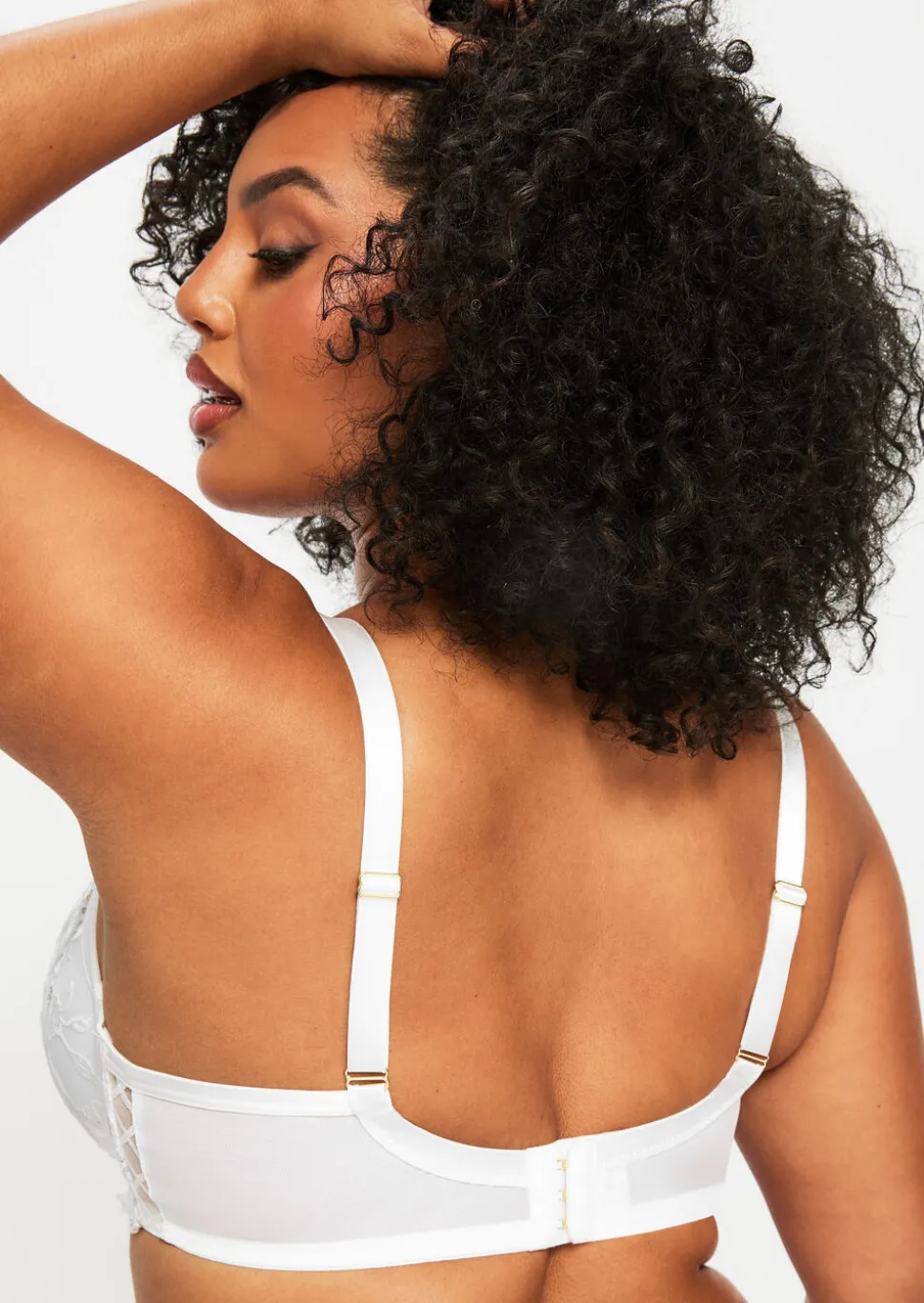 Endless Attraction Padded Plunge Bra - Ivory