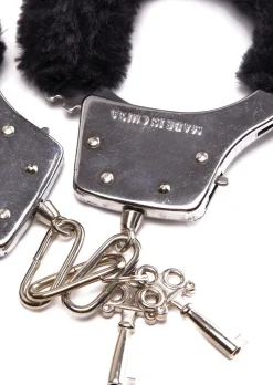 Faux Fur Plush Handcuffs
