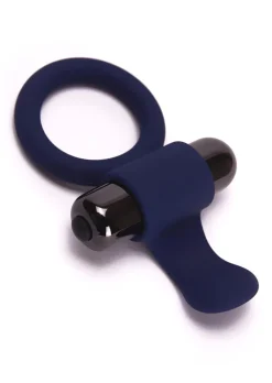 Flicker Silicone Cock Ring with Removable Bullet Vibrator