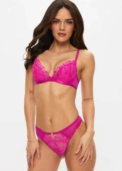 Floral Fling Brazilian - Mid Pink