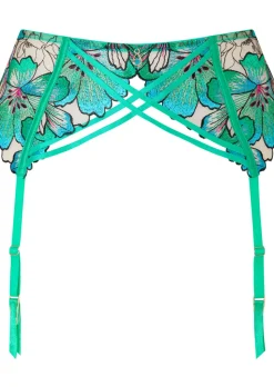 Fluorescence Waspie Suspender - Bright Green