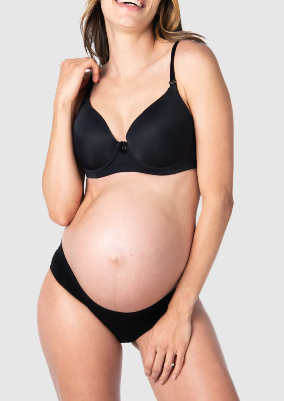 Forever Yours Nursing Bra - Black