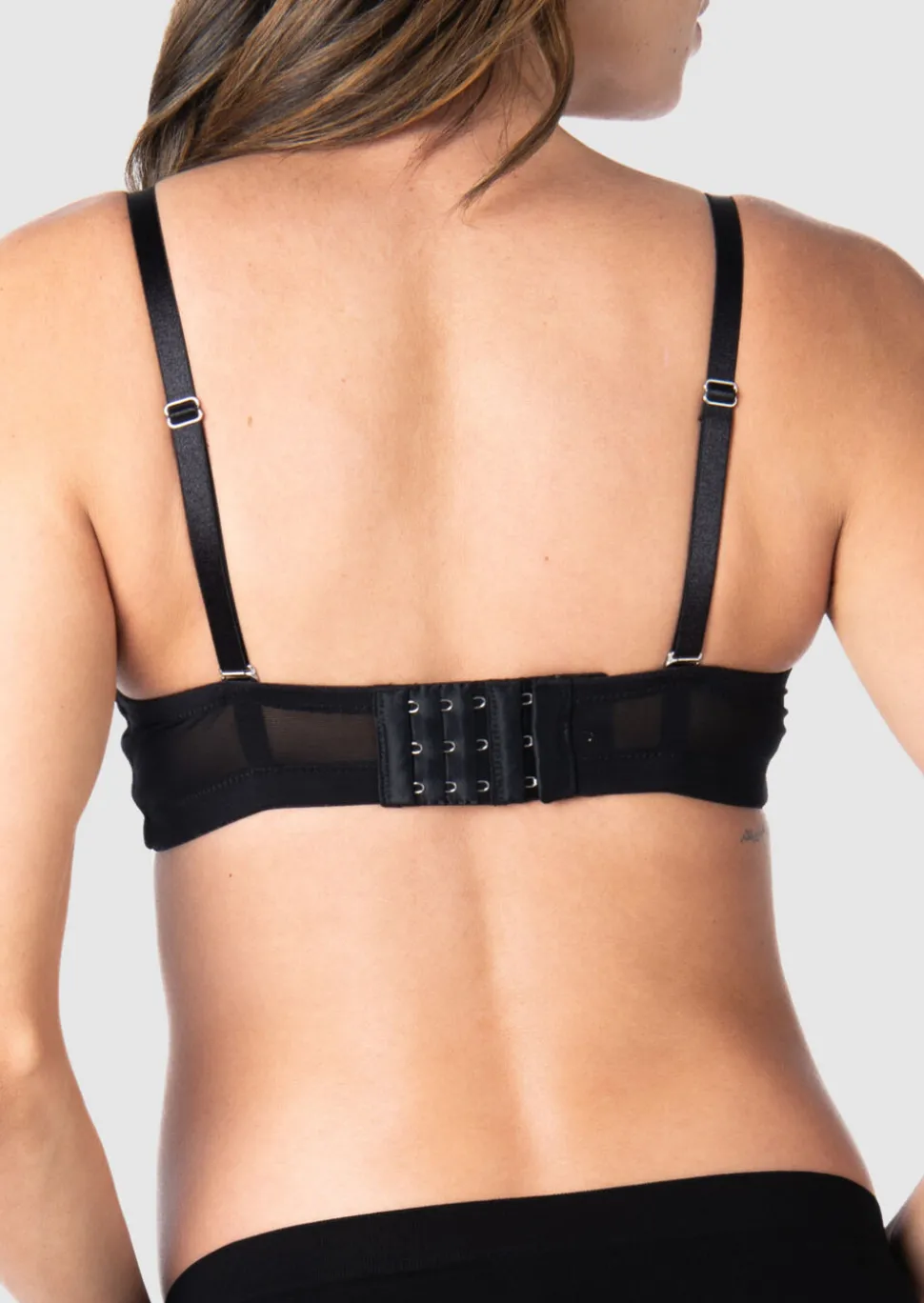Forever Yours Nursing Bra - Black