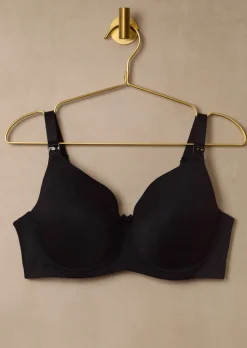 Forever Yours Nursing Bra - Black