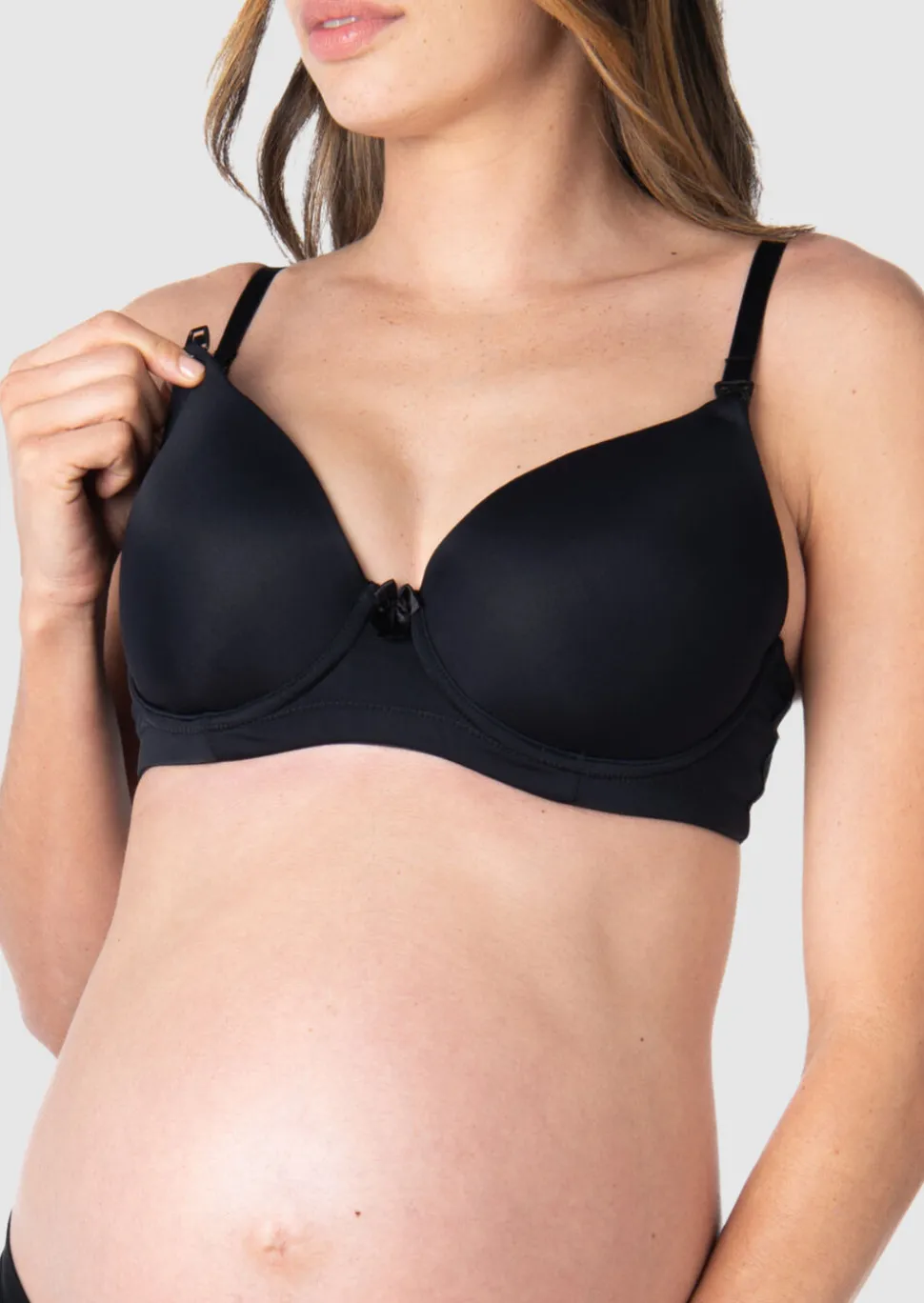 Forever Yours Nursing Bra - Black