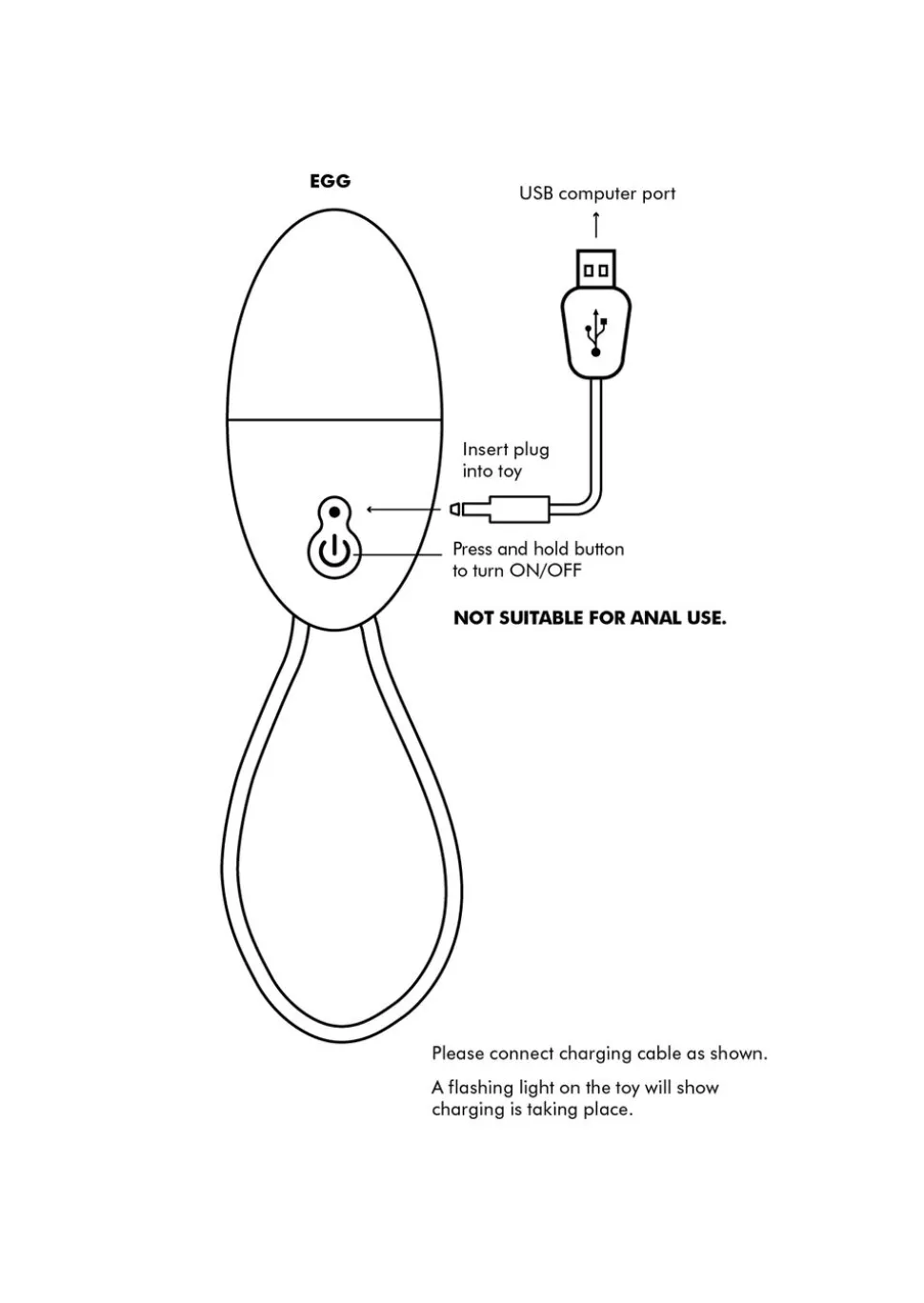 Fusion Rechargeable Waterproof Remote Control Love Egg
