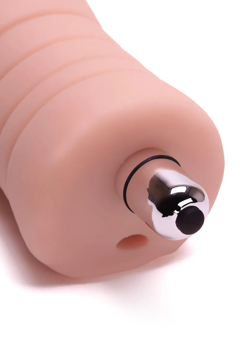 Hard Drive Ribbed Pocket Vagina Vibrating Male Masturbator
