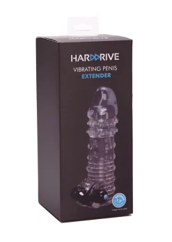 Hard Drive Super Stretch Penis Extender with Removable Bullet Vibrator