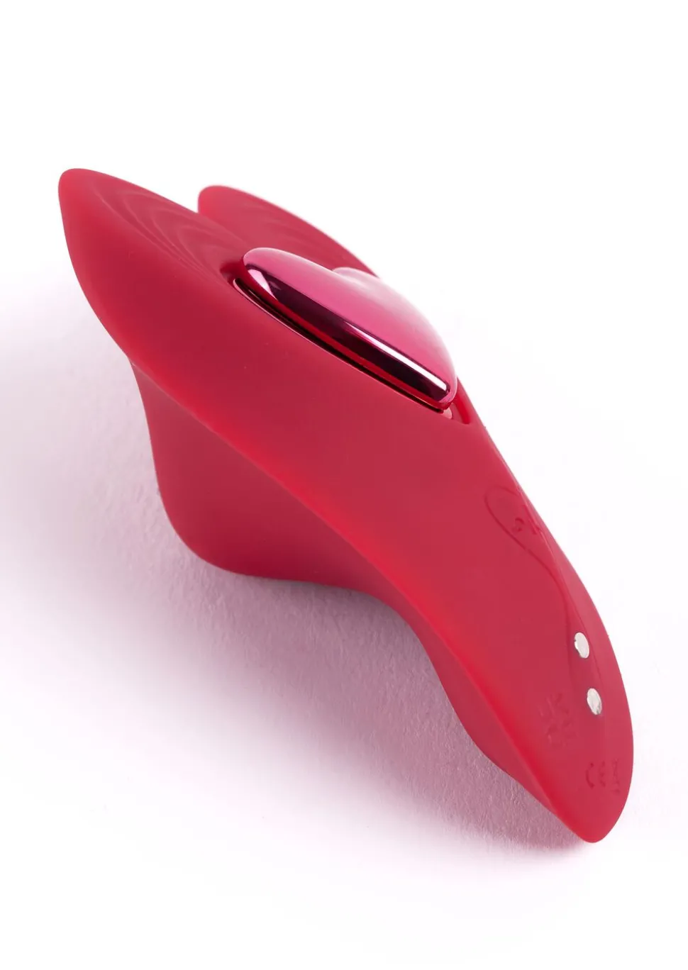 Heart Shaped Remote Control Magnetic Clitoral Knicker Vibrator
