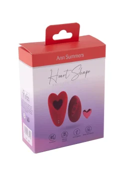 Heart Shaped Remote Control Magnetic Clitoral Knicker Vibrator