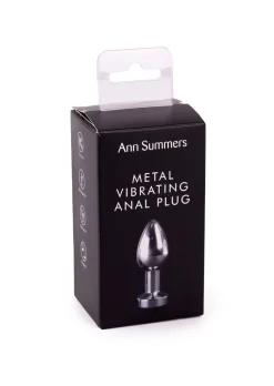 3.5 Inch Metal Vibrating Butt Plug
