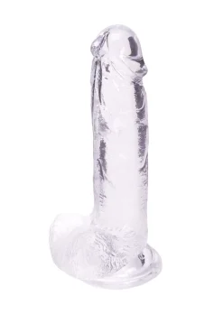 6 Inch Realistic Jelly Dildo with Suction Cup Base