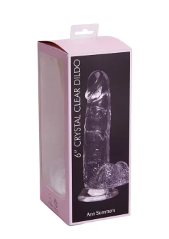 6 Inch Realistic Jelly Dildo with Suction Cup Base