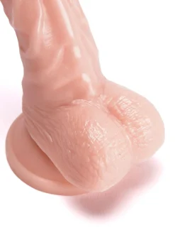 7 Inch Realistic Waterproof Curved Dildo with Suction Cup Base