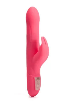 4.5 Inch Slim Rechargeable Silicone Rotating Bead Rabbit Vibrator