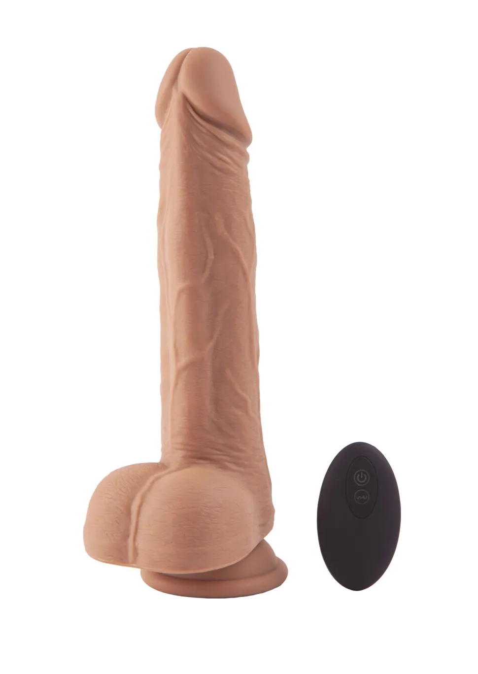 6 Inch Thrusting Remote Control Vibrating Dildo