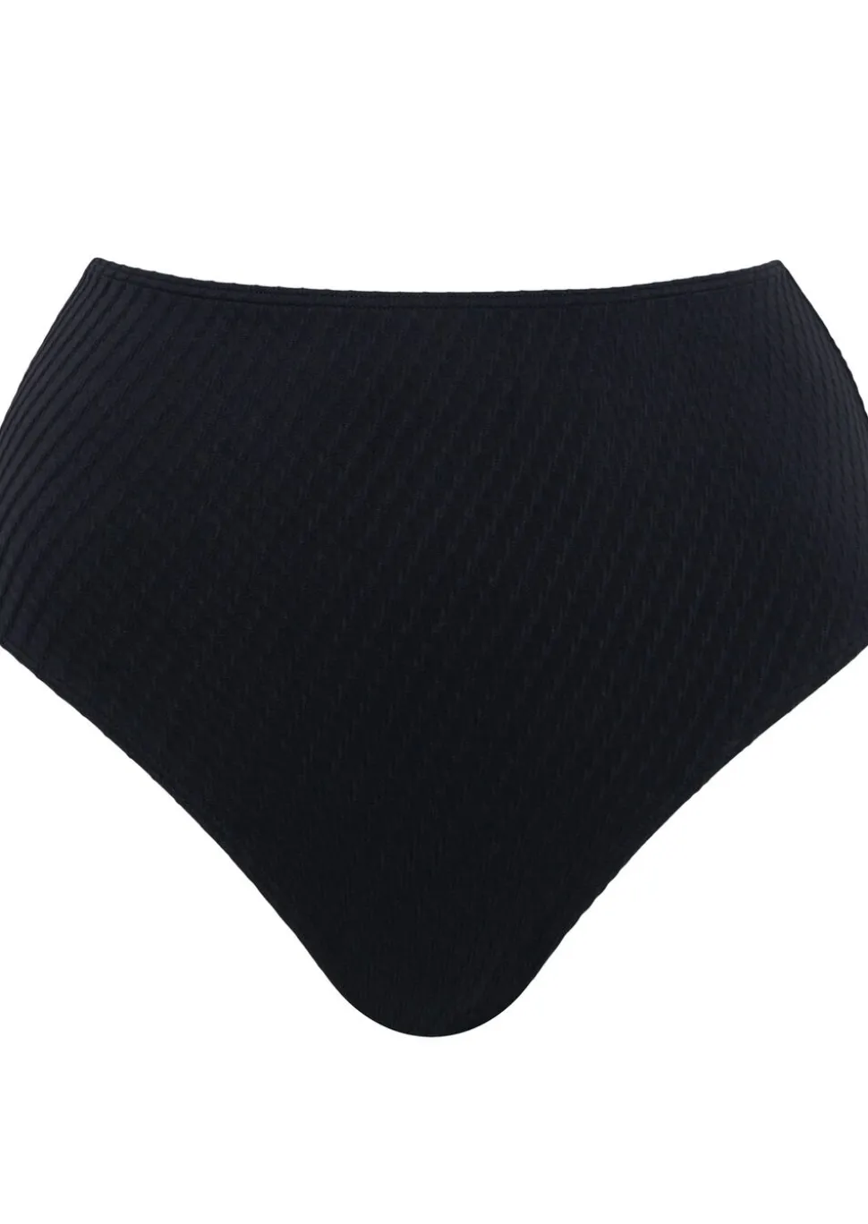 Jet Set High Waist Bikini Brief - Black