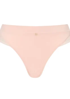 Knickerbox Charlotte Lace Brazilian Knickers - Pale Pink
